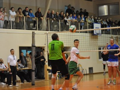 Fotorelacja z meczu piłki siatkowej Wisłka Strzyżów z drużyną z Sanoka. Fot. Tomasz Ciombor