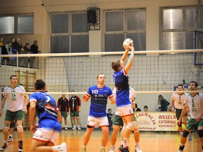 Fotorelacja z meczu piłki siatkowej Wisłka Strzyżów z drużyną z Sanoka. Fot. Tomasz Ciombor