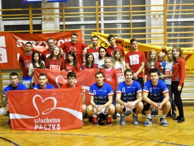 Fotorelacja z meczu piłki siatkowej Wisłka Strzyżów z drużyną z Sanoka. Fot. Tomasz Ciombor