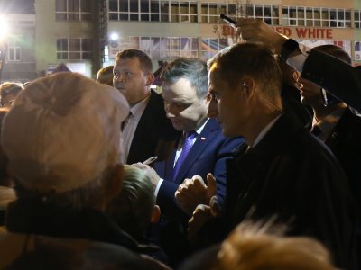 Galeria zdjęć z wizyty prezydenta Andrzeja Dudy w Strzyżowie